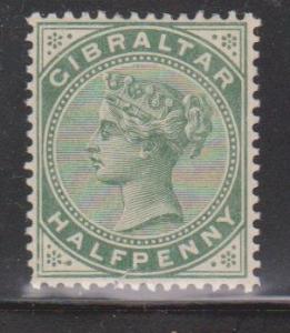 GIBRALTAR Scott # 8 Mint Hinged - Early Queen Victoria