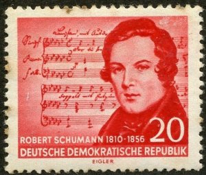 Germany- DDR, Scott #296, Mint, Never Hinged, with tone spots on gum