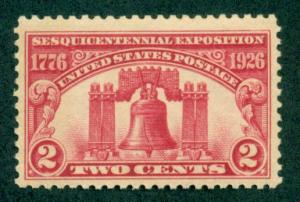 UNITED STATES SC# 627 F-VF MNH 1926