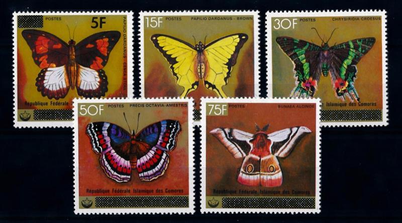 [70762] Comores Comoros 1979 Insects Butterflies With overprint MNH