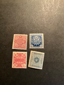 Stamps Turkey Scott #J63-6 never hinged