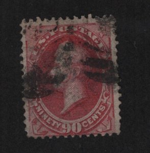 144 F-VF used neat cancel with nice color cv $ 2250 ! see pic !