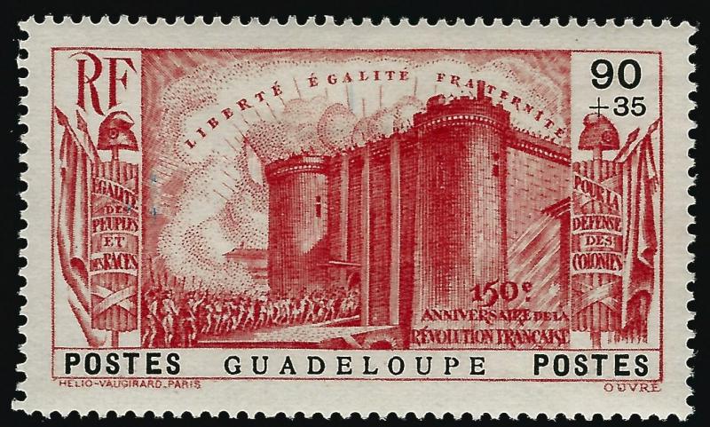 Guadeloupe French Revolution B6 VF hr $10.00...Make me an Offer!