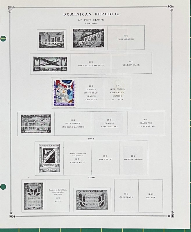 Dominican Rep. Stamp Collection approx. 80+ Stamps Mint & Used ZAYIX 0825BB3705
