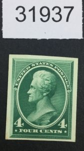 US STAMPS #211p4 PROOF ON CARD  LOT #31937