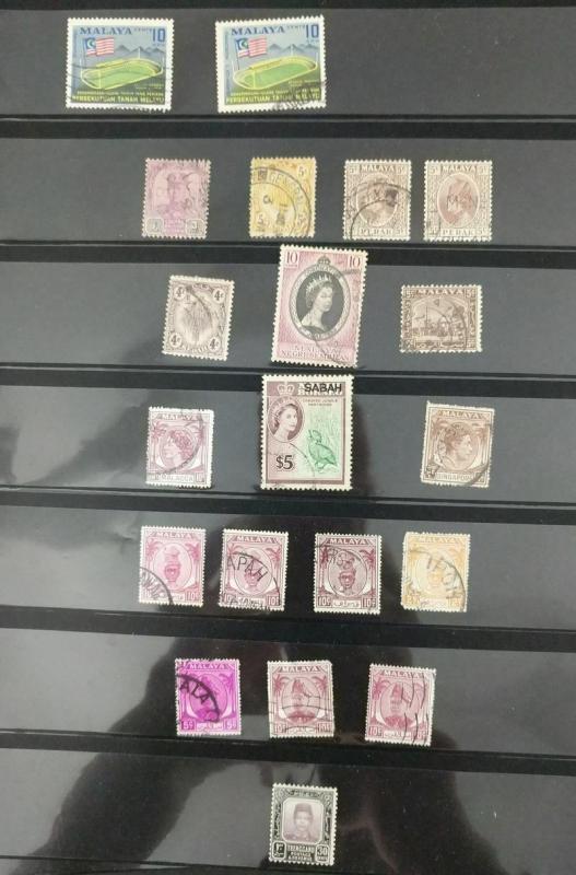 EDW1949SELL : MALAYSIA Old Time Mint & Used collection. Nicely displayed.