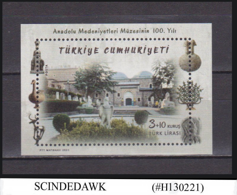 TURKEY - 2021 CENTENARY OF THE MUSEUM OF ANATOLIAN CIVILIZATION MIN/SHT MNH