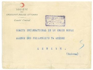 P3018 - RED CROSS, VERY NICE COVER FROM ISTAMBUL TO GENEVA-
