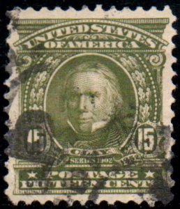 US #309 VF/XF used, bright color, Super Fresh Color,   Very Nice Stamp!