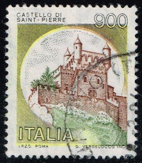 Italy #1430 St. Pierre Castle; Used (0.25)