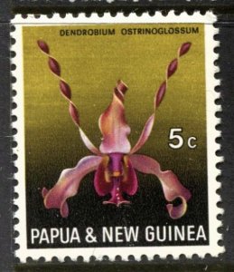 STAMP STATION PERTH Papua New Guinea #287 Orchids - MNH