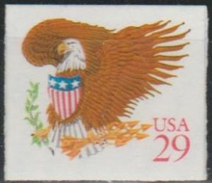 #2597, Single. Eagle/Shield-Red MNH, '.29' cent