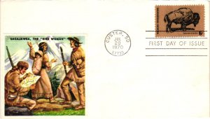 #1392 Buffalo Bison Conservation – Label Cachet