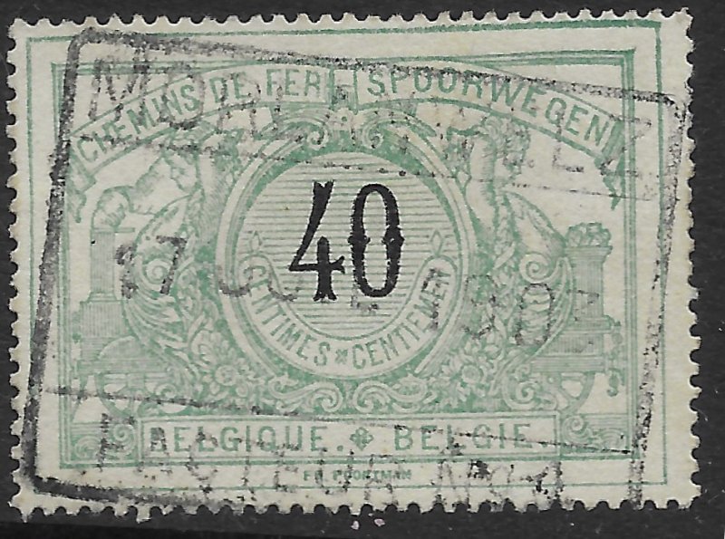 Belgium Q26 used.  Railway Stamp