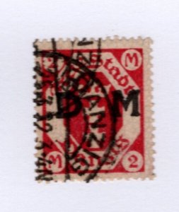 Danzig #O19 Used - Stamp - CAT VALUE $3.25