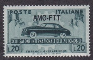 Italy - Trieste # 111, Automobile, NH, 1/2 Cat.