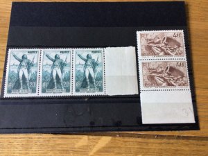 France 1936 Rouget de Lisle  mint never hinged stamps set A6641