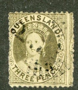 4995 BCX  1863 Queensland Sc.# 15 used cv $62.50 ( Offers welcome )