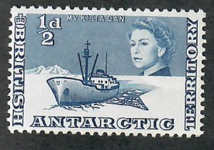 British Antarctic Territory #1 Mint Hinged single