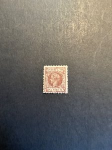 Stamps Fern Po Scott #124 hinged
