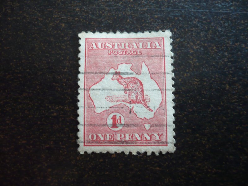 Stamps - Australia - Scott# 2 - Used Part Set of 1 Stamp