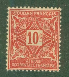 FRENCH SUDAN J12 MH BIN $0.50