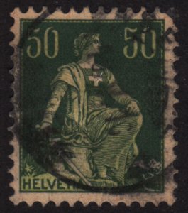 Switzerland 139 Helvetia 1908