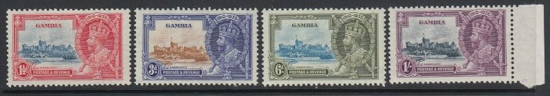 Gambia, Scott 125-128 (SG 143-146), MNH