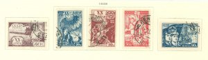 Russia #693-697 Used Single (Complete Set)