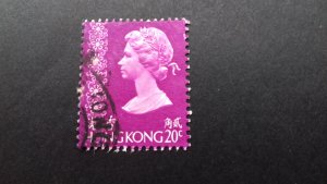 Hong Kong 1973 Queen Elizabeth II Used