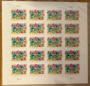 US # 5849 Flowers forever 2024 full pane of 20 Mint NH