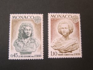 Monaco 1974 Sc 903-04 set MNH