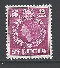 St. Lucia Sc # 158 used (RS)