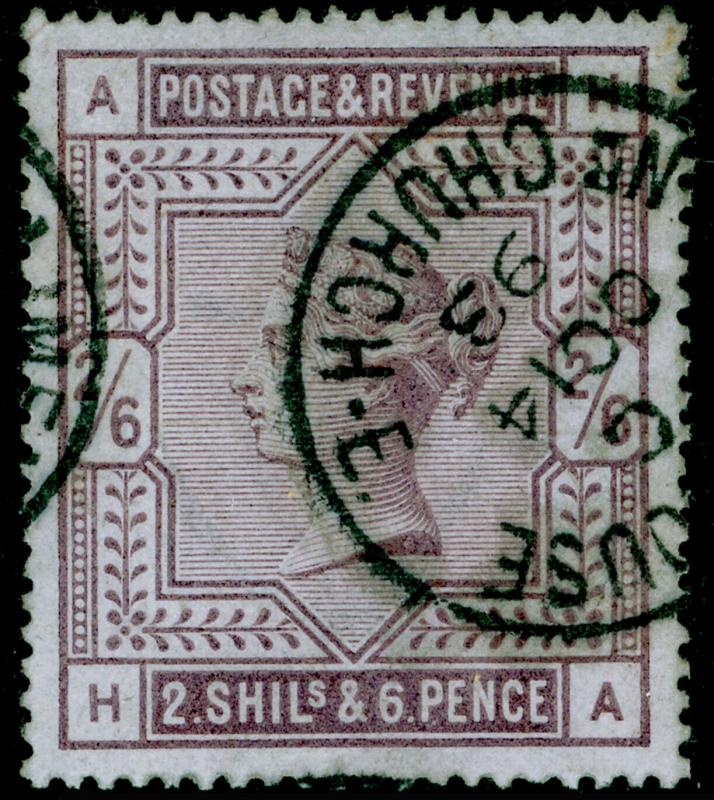 SG179, 2s 6d deep lilac, FINE USED, CDS. Cat £225. HA