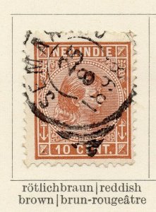 Dutch Indies Netherlands 1883-90 Early Issue Fine Used 10c. NW-170574