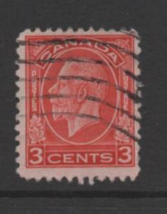 Canada  Scott# 197c   Type 2  used single