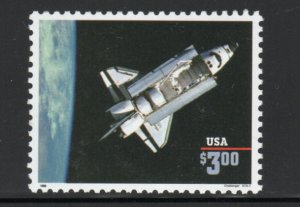 ALLY'S STAMPS US Scott #2544b $3.00 Shuttle (1996) - Single MNH F/VF [HV]