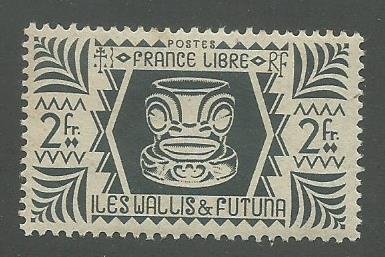 Wallis & Futuna Scott Catalog Number 135 Issued in 1944