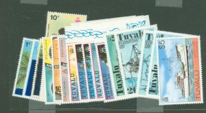 Tuvalu #1/70  Single (Complete Set)