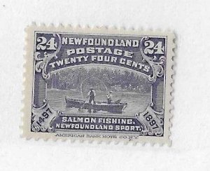 Newfoundland Sc #71 24c  OG VF