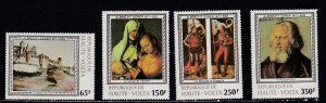 Burkina Faso # 481-484, Durer Paintings, Mint NH, 1/2 Cat.