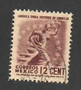 Mexico; Scott 790; 1944;  Used