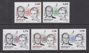 Monaco 2636-2640 MNH VF