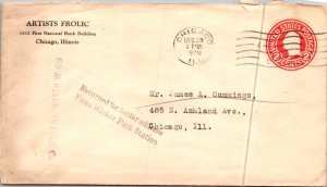 United States, Illinois, Auxiliary Markings, United States Postal Stationary