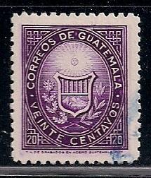Guatemala Scott # 0390 - Used