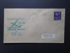 US 1948 Elmira NY National Glider Concest Cover / Cacheted - Z7642