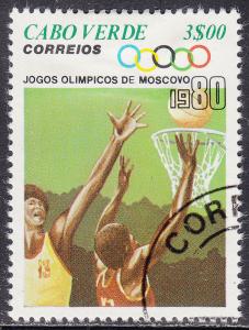 Cape Verde 405  XXII Summer Olympic Games, Moscow 1980