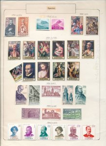 Spain Art Costumes MH MNH Used (Apx 330)  EP730