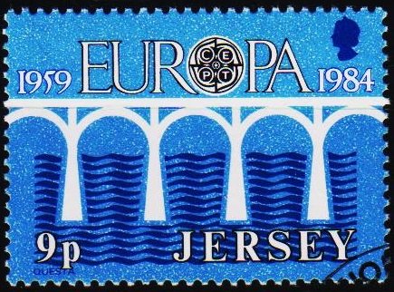 Jersey. 1984 9p S.G.330 Fine Used