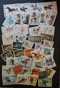 POLAND Vintage Stamp Lot Collection Used  CTO T5850